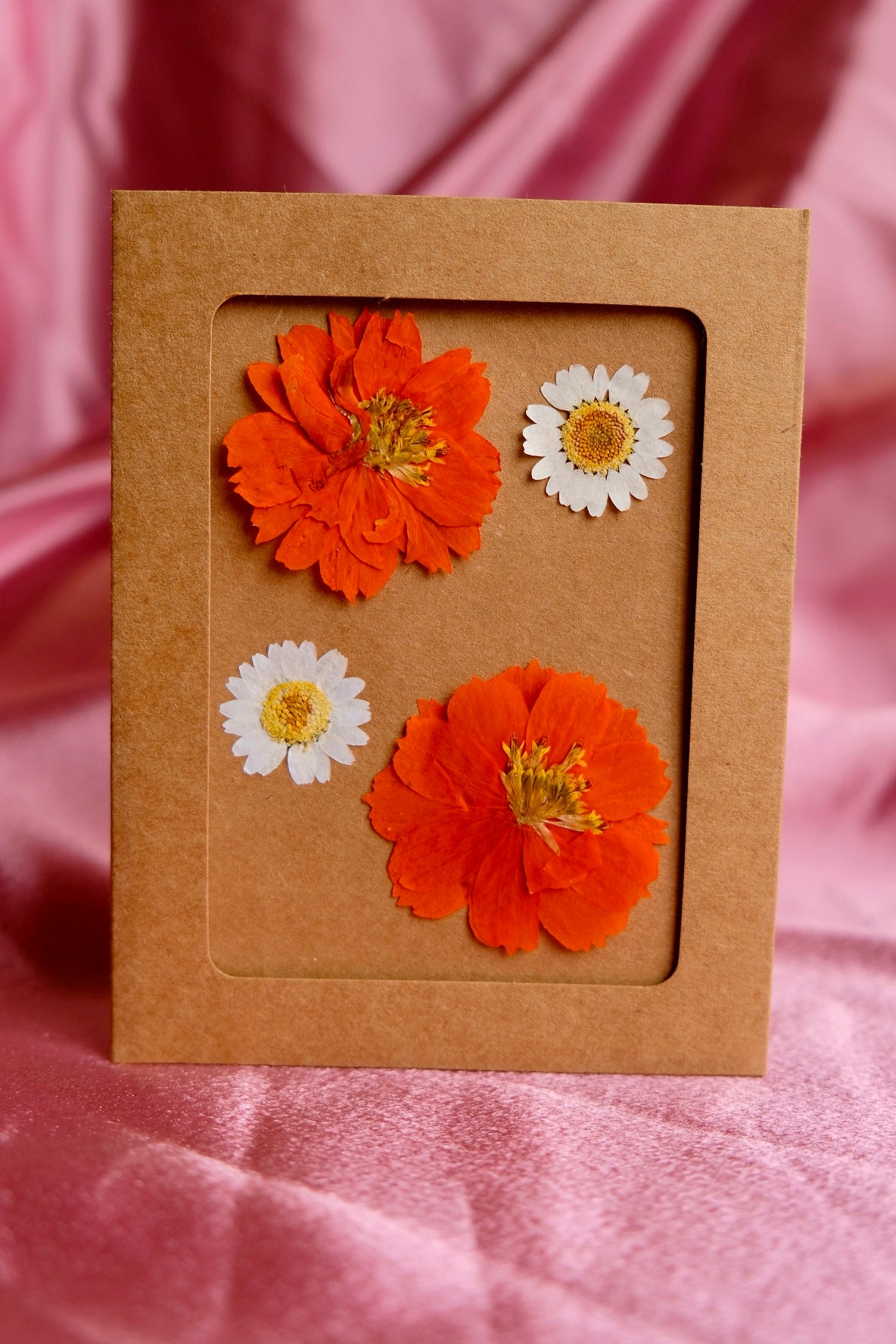 Pressed Flowers Greeting Card