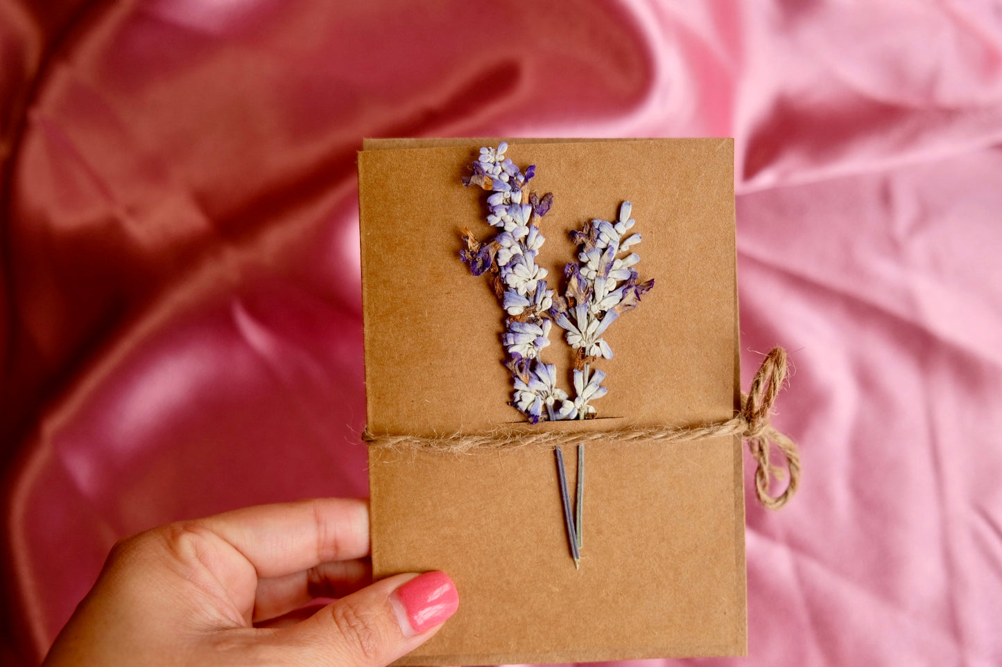 Pressed Flowers Greeting Card